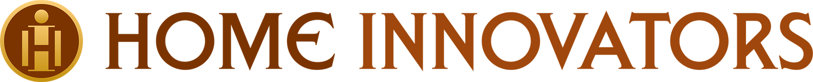 Home Innovators official company logo for textile manufacturing and export services.