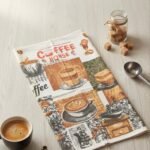 Coffee House Cotton Kitchen Towel