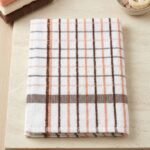 PLUSH PLAID TERRY TOWEL