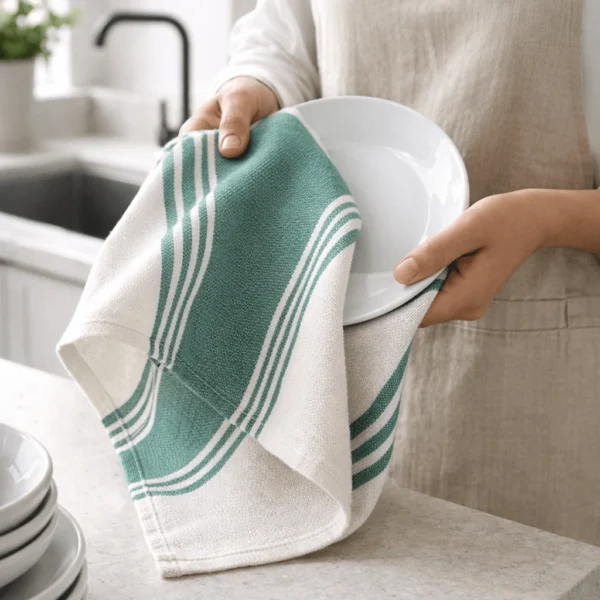 Riverbank Stripe Kitchen Towel 100% Cotton Multan Pakistan Low MOQ