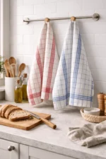 Chef Classic Check Kitchen Towel - Image 4