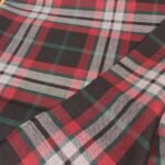 Red and Charcoal Plaid Flannel - Image 2