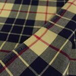 Premium Yarn Dyed Textiles | Yellow and Black Tartan - Image 2