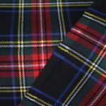 Multan yarn dyed fabric manufacturer: highland green and red tartan flannel