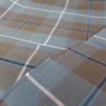 Slate Blue and Taupe Tartan Flannel - Image 2