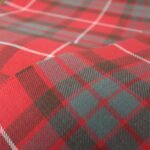 Red and Slate Grey Tartan Flannel - Image 2