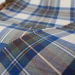 Cobalt Blue and Brown Plaid Flannel - Image 2