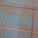 Muted Earth-Tone Tartan Yarn-Dyed Cotton Fabric - Image 2