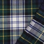 Navy and Forest Green Multi-Tartan Yarn-Dyed Cotton Fabric Multan Pakistan