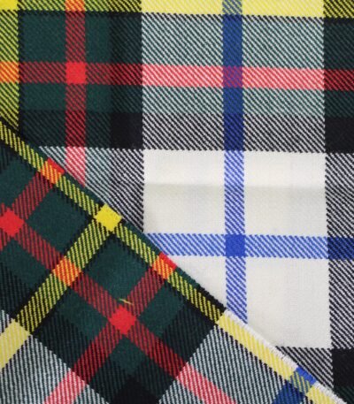 Vibrant Heritage Multi-Tartan Yarn-Dyed Cotton Fabric Multan Pakistan Low MOQ