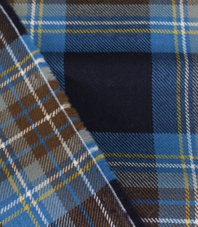 100% cotton MacGregor Tartan Cotton Fabric by Home Innovators (Pvt) LTD, top exporter in Multan, Pakistan.